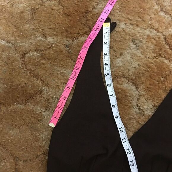 Vintage 60’s / 70’s Wide Leg Belted Halter Jumpsuit - Picture 10 of 11